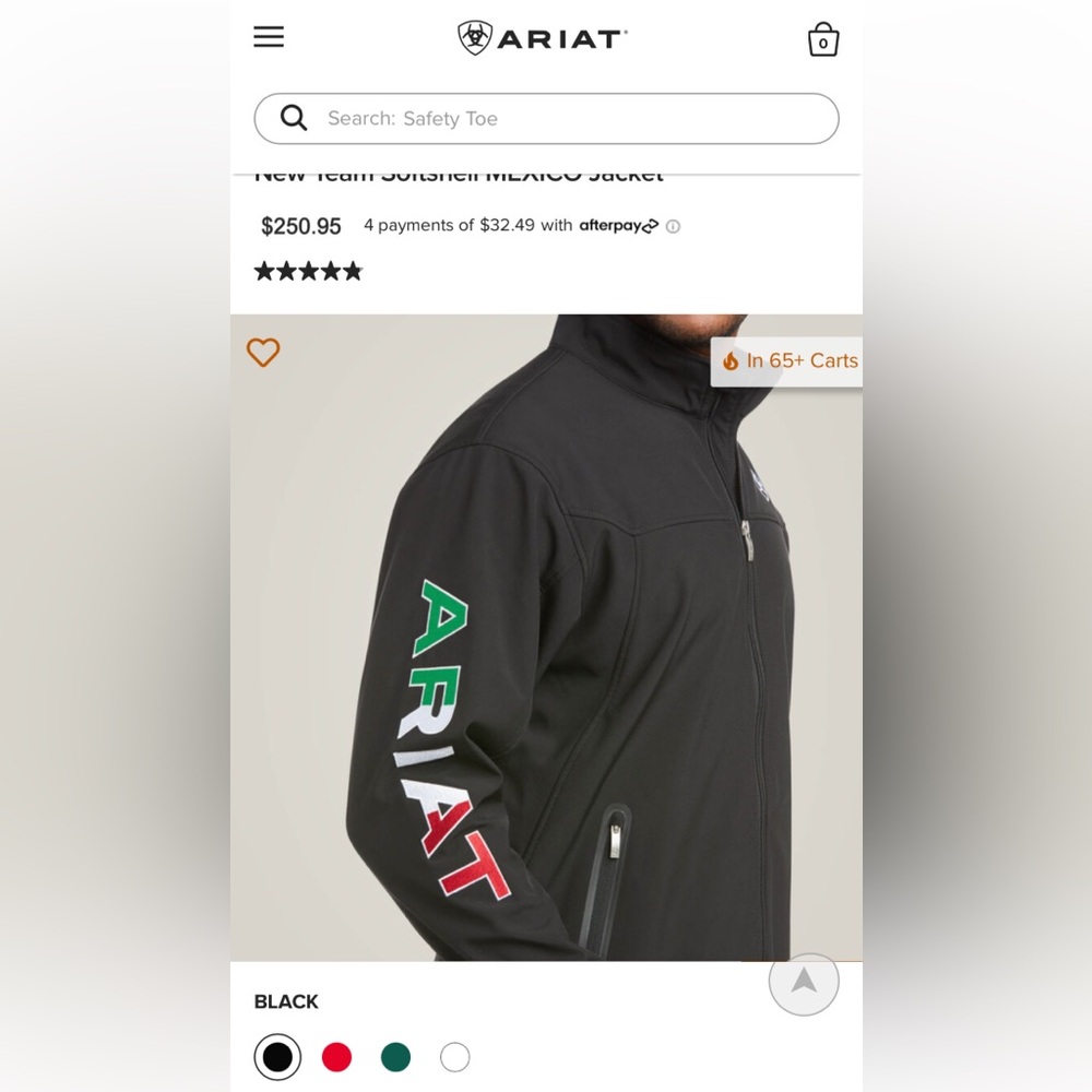 Ariat Team Softshell Mexico Jacket - image 3